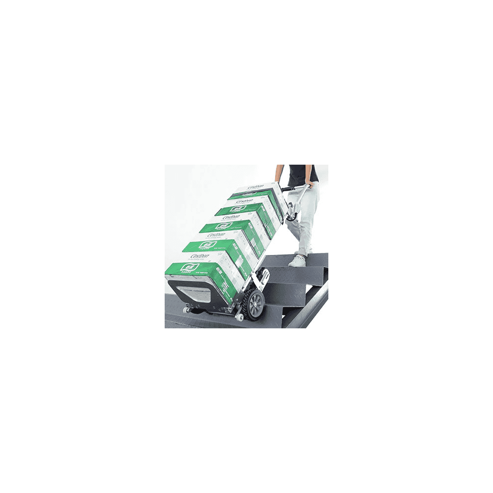 Treppensteiger mit Raupenantrieb und Bremse, Typ TS-105, elektrische Treppensackkarre, Tragkraft 105 kg