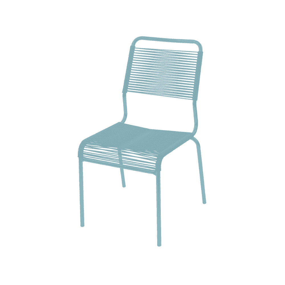 Schaffner RIGI Chaise de jardin spaghetti, galvanisée et revêtue par poudre, en diverses exécutions