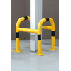 Stahl-Pfostenschutz, gelb-schwarz, 620 x 520 x 600 mm