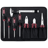 KRAFTWERK coffret à outils professionnel en aluminium, PRO LINE, outils inclus, 151 pièces
