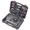 KRAFTWERK BASIC LINE Werkzeugkoffer Steckschlüssel-Satz 1/4 + 3/8", inkl. Werkzeug, 96-teilig