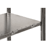 Schulte Fachboden-Eckregal, modulares Stecksystem, verzinkt oder RAL 7035