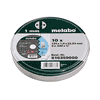 Metabo Disques à tronçonner "SP" 125 x 1,0 x 22,23 mm, Inox, TF 41, 10 pièces