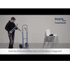 Fetra Diable pour chaises Cadre porteur à accrochage variable, , RAL 5007, capacité de charge 300 kg