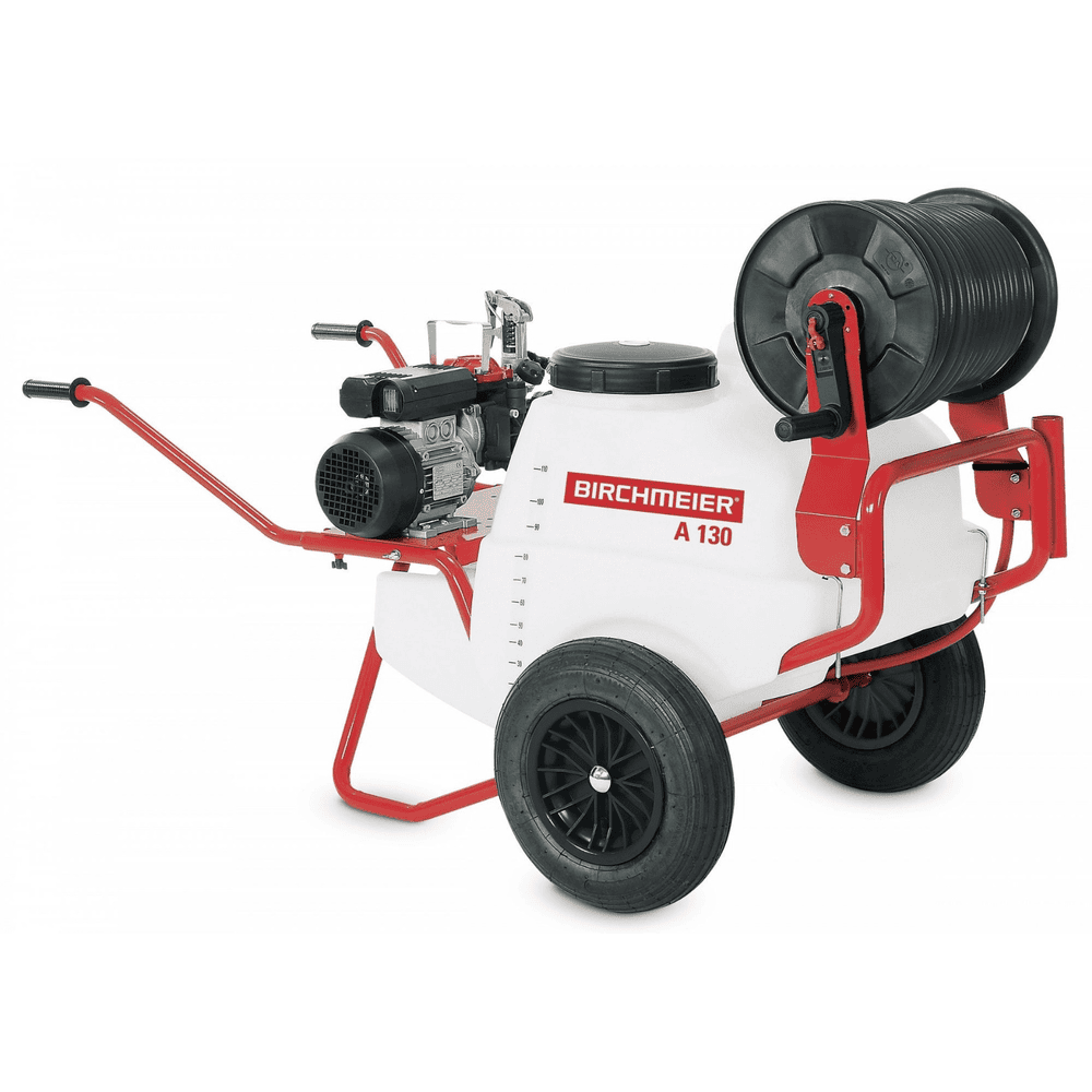 Birchmeier Schubkarren-Sprühgerät A AE1, mit Elektro-Motor 230 V (CH), wählbare Füllmenge