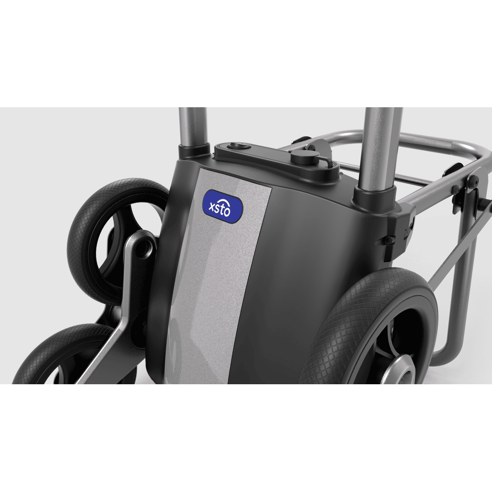 Chariot électrique de transport et de courses avec système de freinage électrique en montée