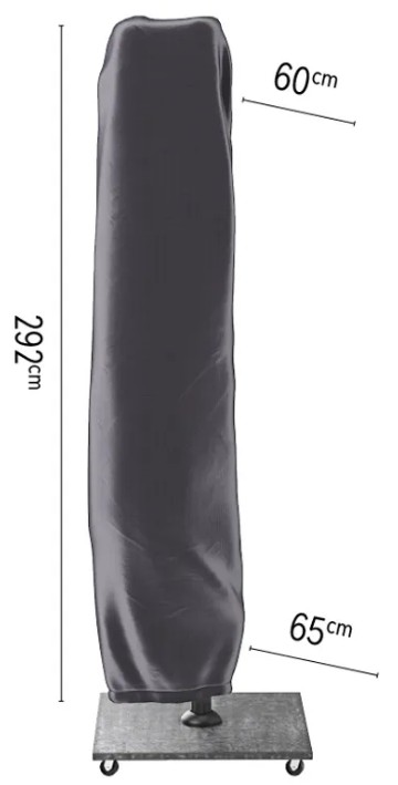 Platinum AeroCover Freiarmsonnenschirm Schutzhülle, Höhe 2920 mm, Durchmesser 600/650 mm