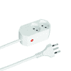 Steffen Steckdosenleiste COMPACT, T13 Steckdosen, 10 A, IP20, 1.5 m Kabel, diverse Ausführungen