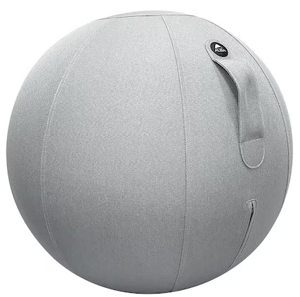 Ballon ergonomique Alba, diamètre 650 mm, disponible en 3 couleurs