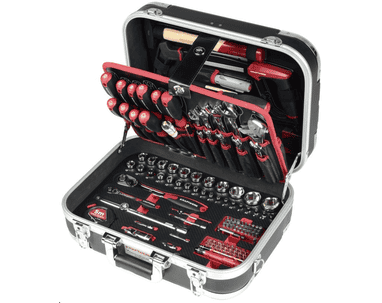 KRAFTWERK PRO LINE ABS-Werkzeugkoffer, 176-teilig, mit Profi-Werkzeugsortiment