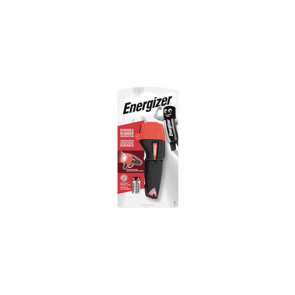 Taschenlampe Energizer Impact Rubber, LED, Betriebszeit 18 h, Batteriebetrieben