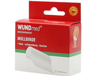 Bande élastique, WUNDmed, 02-103, 4 m x 60 mm