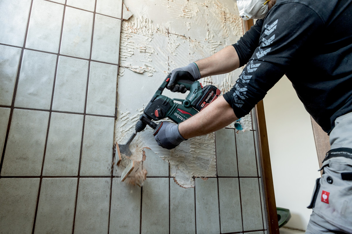 Metabo Akku-Hammer KH 18 LTX BL 24, 18 V in drei Ausführungen
