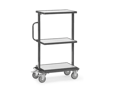 ESD-Beistellwagen mit und ohne Plattform, 821 x 455 x 1178 mm