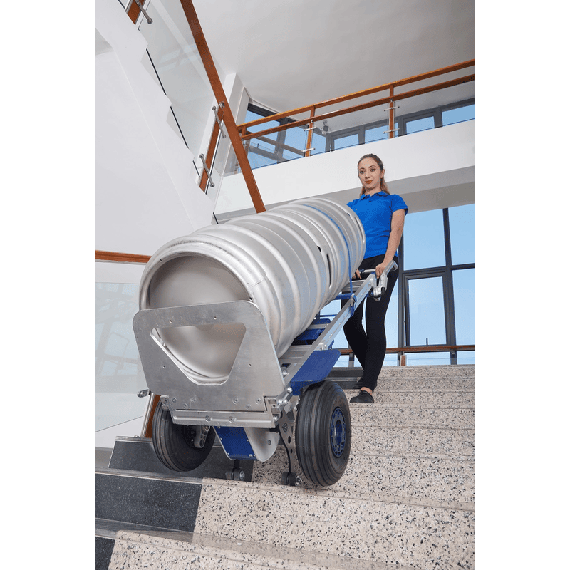 Elektrischer Treppensteiger, Typ TS 170-E, Tragkraft 170 kg, ohne Bremse, wahlweise mit grosser Schaufel