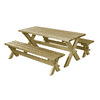 Nostalgie Plankengarnitur diverse Farben, 1770 x 1810 x 720 mm