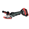 Metabo Meuleuse d'angle à tête plate à batterie WVBF 18 LTX BL 15-125 Quick, 18 V (Solo) avec metaBOX 165 L