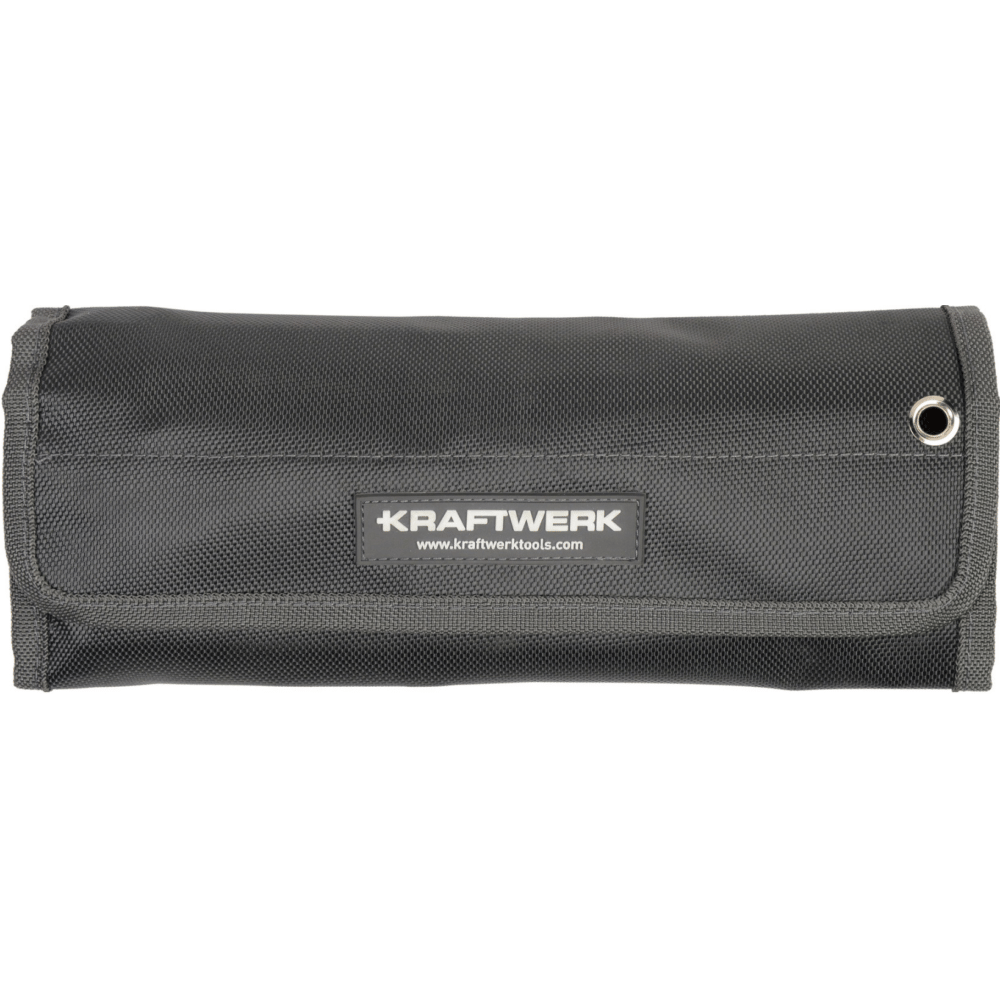 KRAFTWERK BASIC LINE Werkzeugtasche, 11-teilig, mit Ring-Maulschlüsseln, Schraubendrehern und Zangen