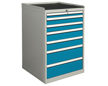 Schubladenschrank mit 5 bis 7 Schubladen