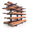 Rayonnage cantilever MEDIUM bilatéral