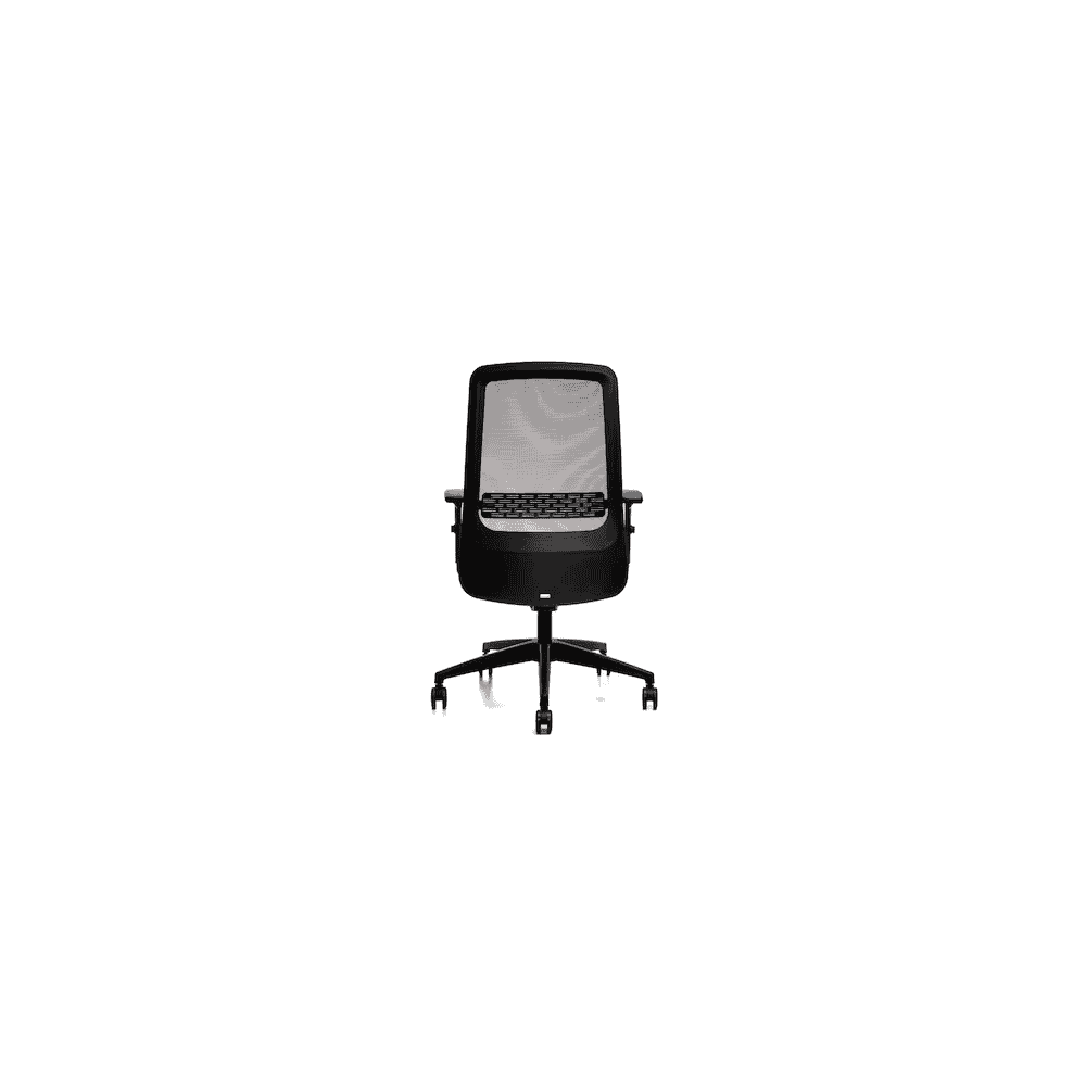 Chaise de bureau Prosedia 172II, dossier haut en résille, noir