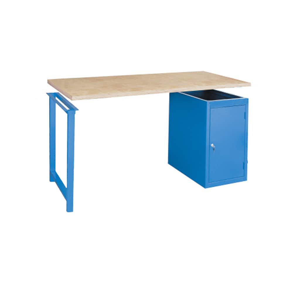 Table de travail MONTY avec base en acier en différentes tailles