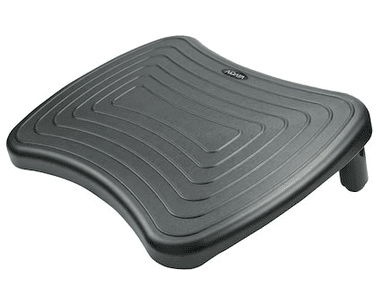 Repose-pieds standard, réglable, ergonomique, autonome, en plastique, L x P x H 450 x 325 x 130 mm