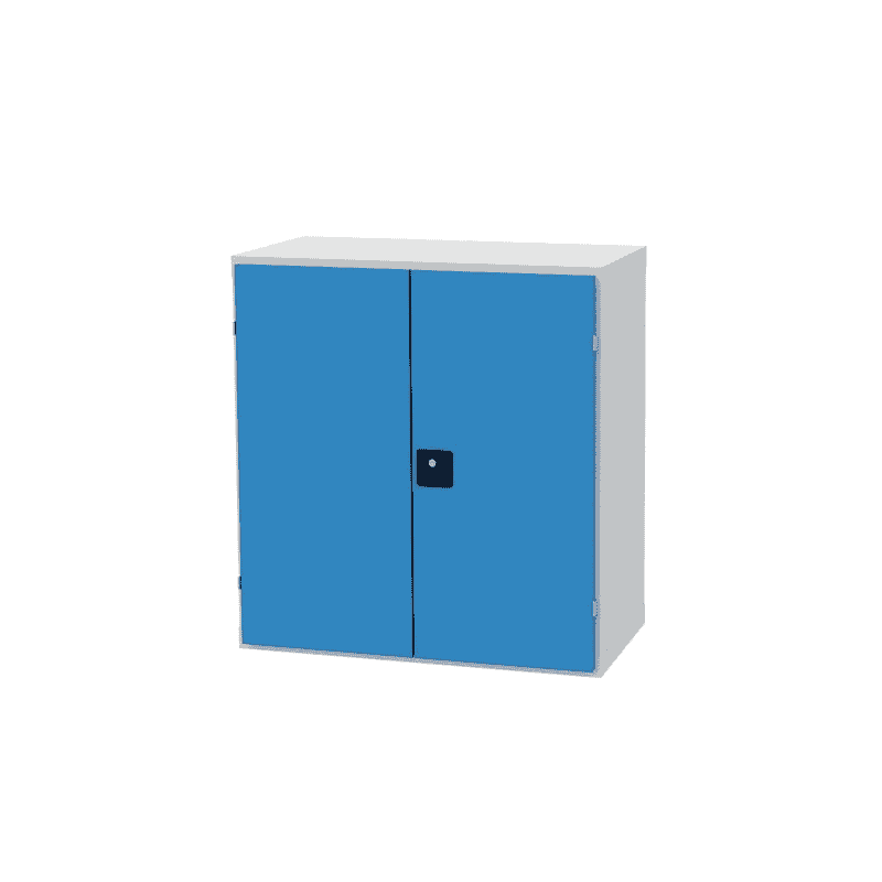 Bedrunka+Hirth Gehäuse Werkstatt-Schrank mit 2 Flügeltüren, Tiefe 500 mm, R 36-16, in zwei Höhen