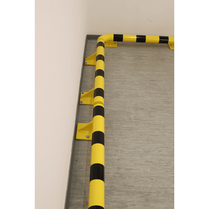 Modularer Rammschutz aus Stahl, Innenecken 90°, in diversen Ausführungen