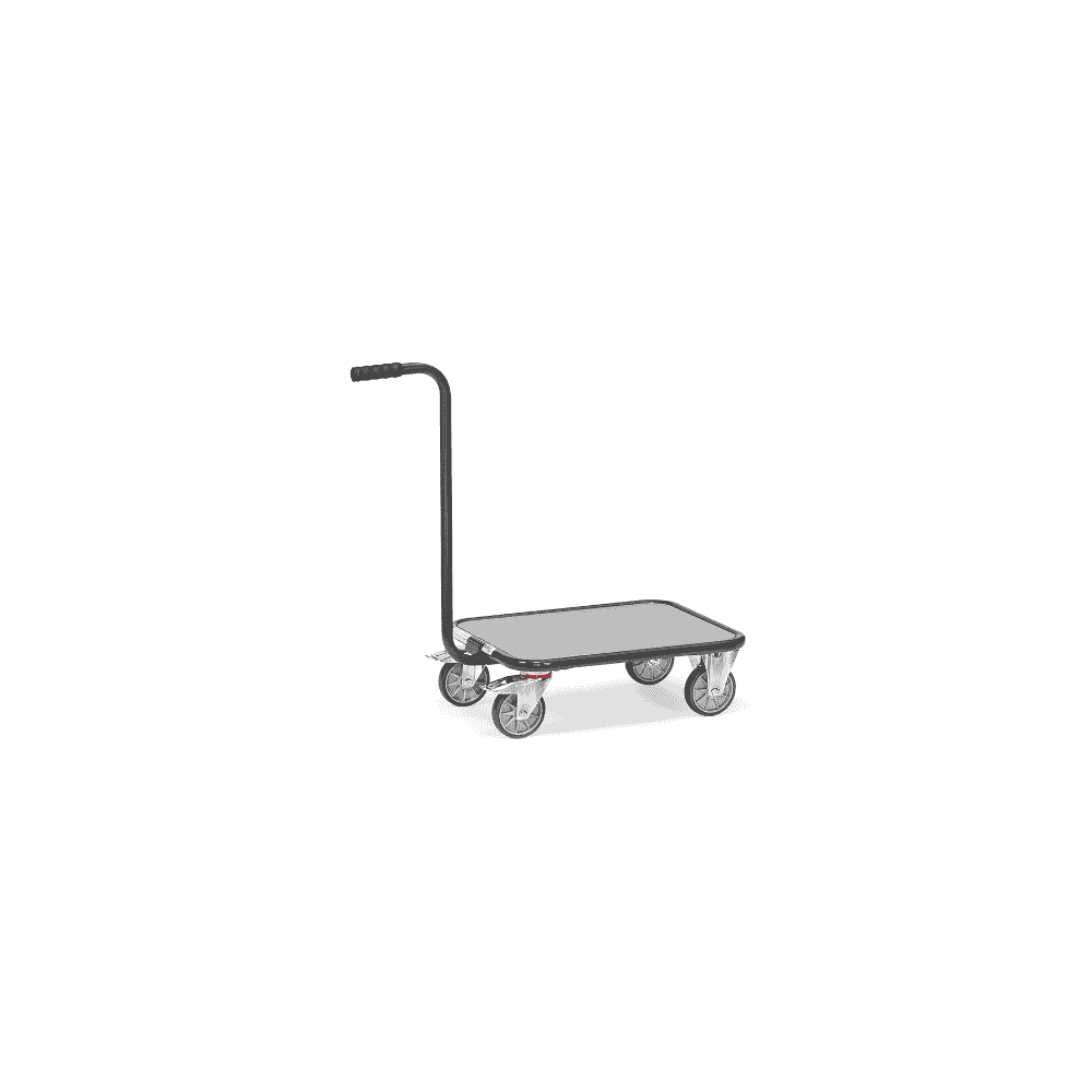 Plattformwagen mit Griff "GREY EDITION", 890 x 500 mm