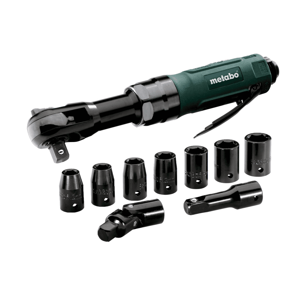 Metabo Druckluft-Ratschenschrauber DRS 68 Set 1/2", mit Kunststoffkoffer
