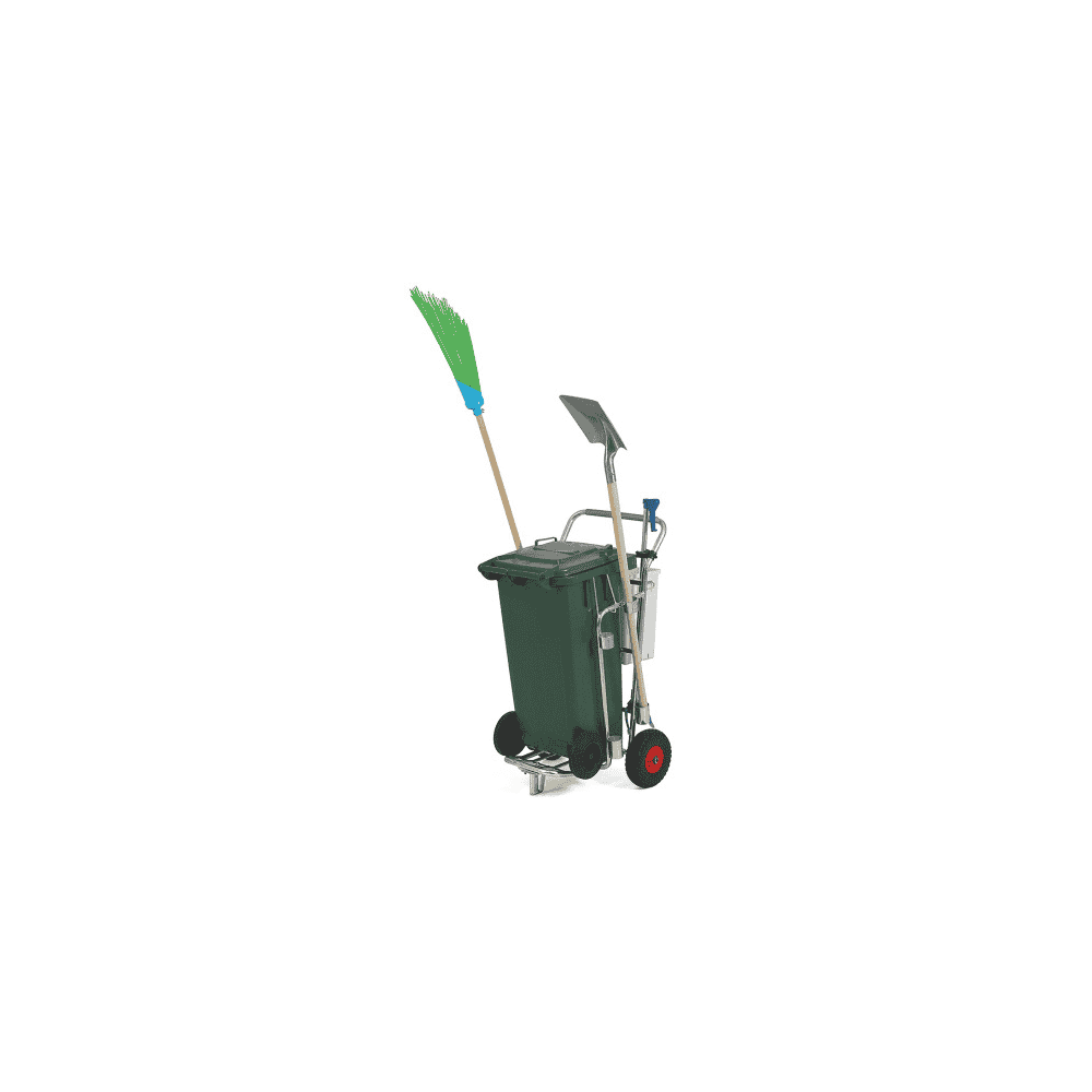 Chariot de nettoyage pour une manipulation facile des bacs - 120 litres