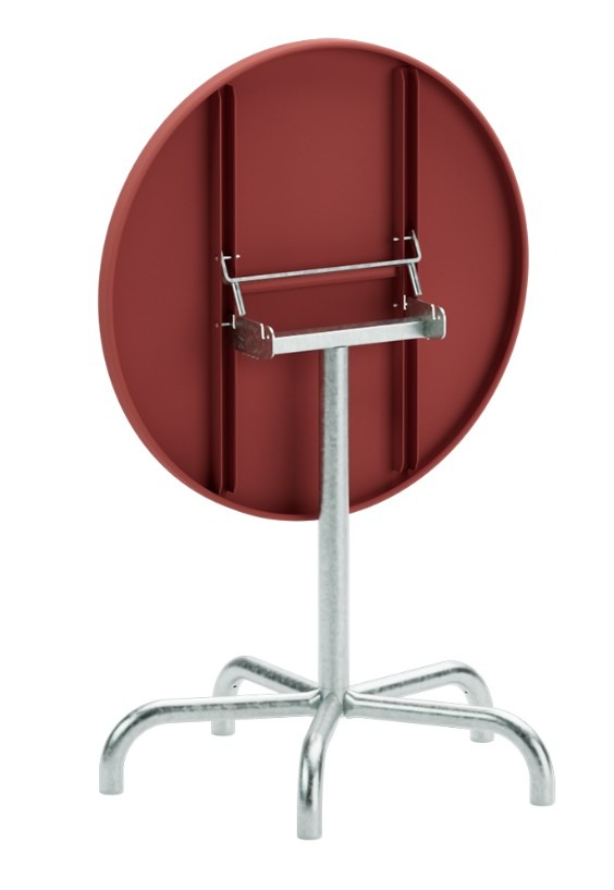 Schaffner Table pliante en métal Säntis, disponible en plusieurs versions