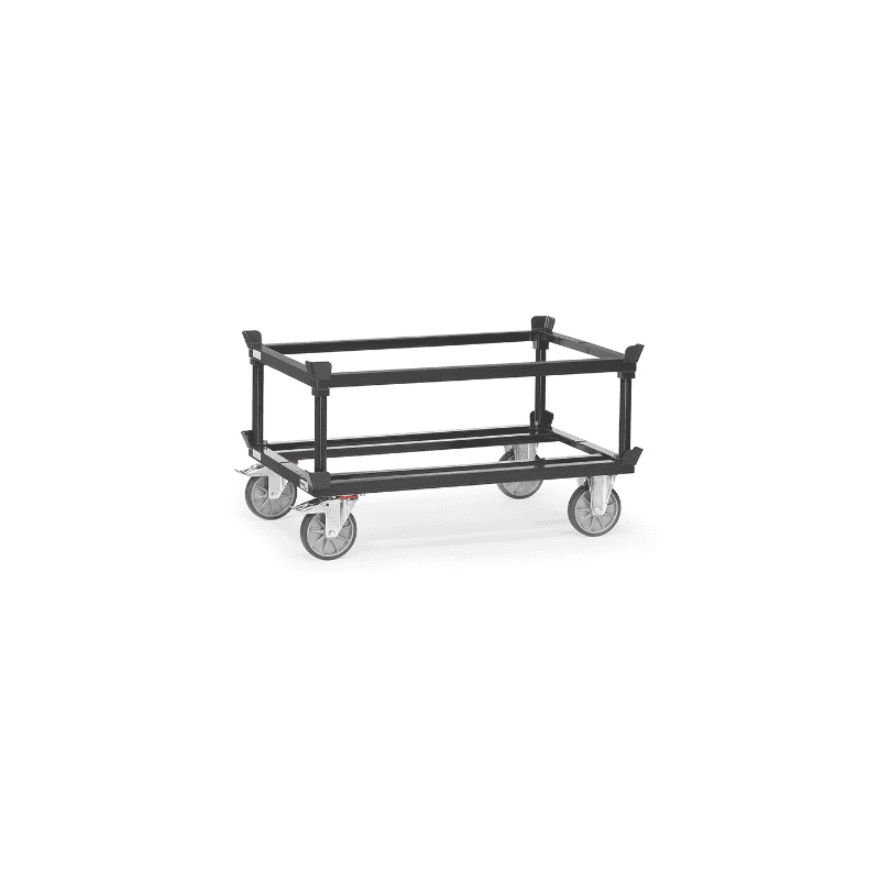 Aufsetzrahmen für Paletten-Fahrgestelle "GREY EDITION", 1255 x 855 x 420 mm