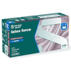 Gants jetables Semperguard latex force, non poudrés, paquet de 100 pièces