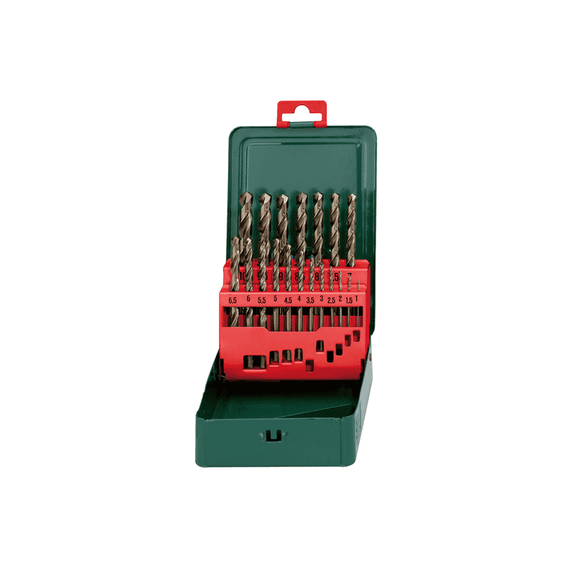 Metabo HSS-Metallbohrer-Kassette "SP", HSS-CO, 19-teilig