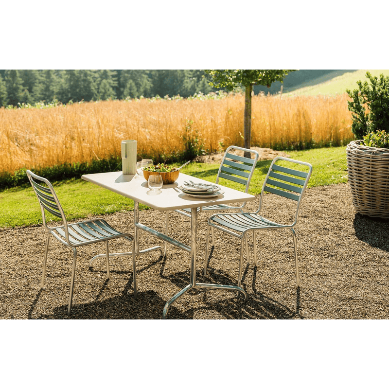 Schaffner Table de jardin pliable Davos en fibre de verre, disponible en plusieurs modèles