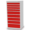Bedrunka+Hirth Armoire à tiroirs, profondeur 500 mm, R 24-16, nombre de tiroirs 9