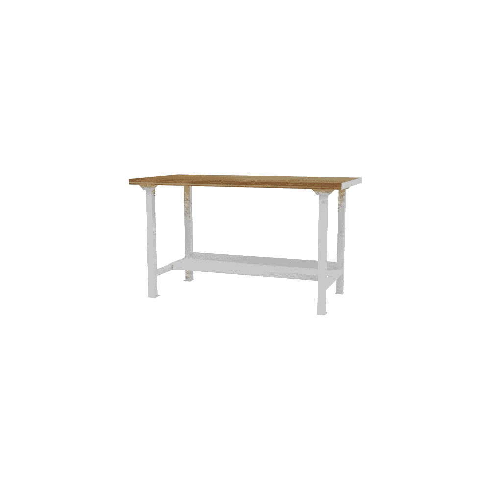 Bedrunka+Hirth Reihenwerkbänke, R 18-24, Tiefe 750 mm, Farbe RAL 7035