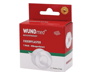Pansement adhésif transparent, WUNDmed, 02-089, 5 m x 25 mm