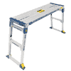 Pro Arbeitsplattform aus Aluminium, klappbar, Tragfähigkeit 150 kg