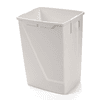 Poubelle ouverte en plastique 50L - idéale pour la maison et le bureau, 385 x 300 x 500 mm