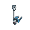 Handhubwagen / Palettrolli mit Handbremse, Gabellänge 1150 mm, Tragkraft 2500 kg, Gummi/PU
