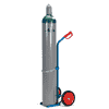 Fetra Stahlflaschenkarre für 1 Stahlflasche 20, 40 oder 50 Liter Inhalt, Ø 204-229 mm