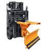 Chasse-neige avec compensation de niveau automatique en 3 versions