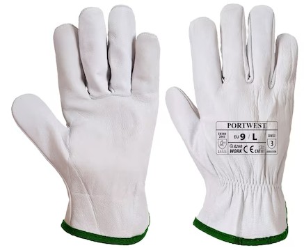 Lederschutzhandschuhe Portwest A260 Oves, Typ EN 388 2132X, in 2 Grössen