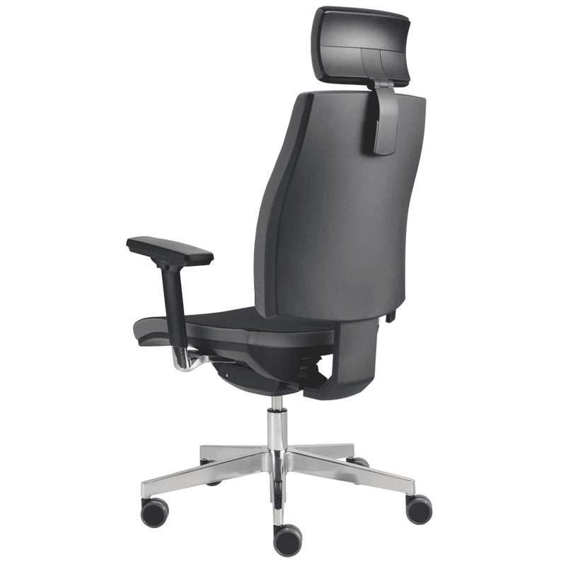 Ergonomischer Bürostuhl Calla mit Ziernaht, stufenlos höhenverstellbar, 500 x 450 mm