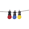 Steffen GardenLine LED Party-Lichterkette, mit Leuchtmittel - farbig, 10.5 m, 10 x 0.3 W, IP55