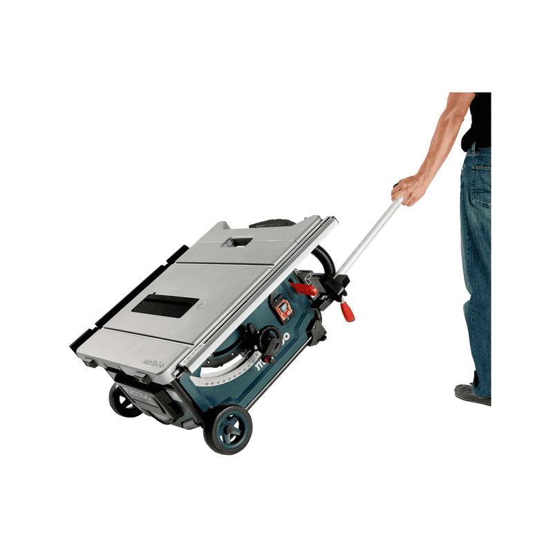 Metabo Tischkreissäge TS 254 mit Untergestell und Trolleyfunktion, 2000 Watt