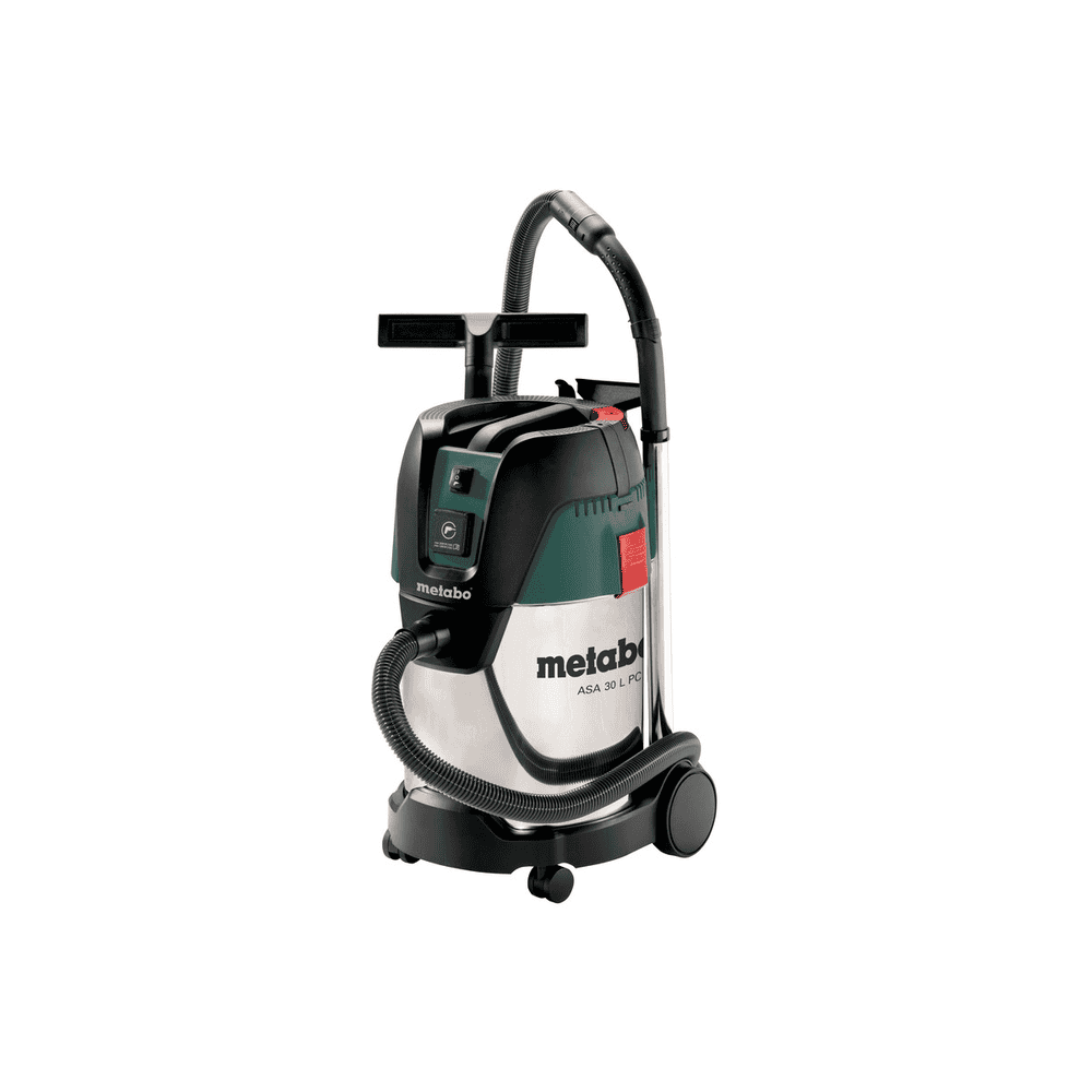 Metabo Allessauger ASA 30 L PC INOX 1250 Watt, mit manueller Filterabreinigung